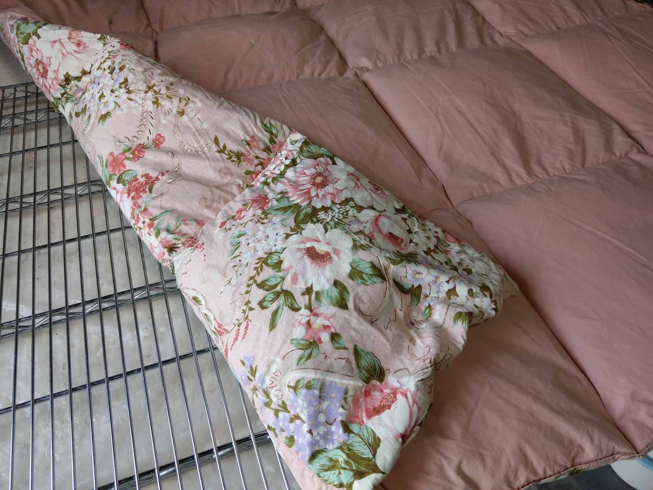 お預かりした羽根ふとん